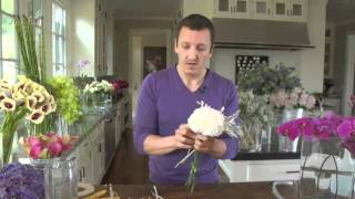 How to Arrange Flowers and Create Simple Bouquets  Pottery Barn [upl. by Arlie]