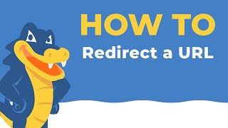 How to Redirect a URL  HostGator [upl. by Latouche414]