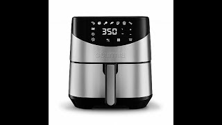 Gourmia GAF680 Digital Free Fry Air Fryer Review [upl. by Galliett885]