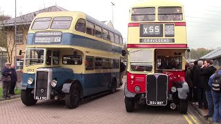 Ensignbus Christmas Heritage Bus Running Day 2022 [upl. by Avraham]