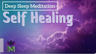 Stress Reducing and Self Healing Deep Sleep Meditation  Mindful Movement [upl. by Eenttirb]