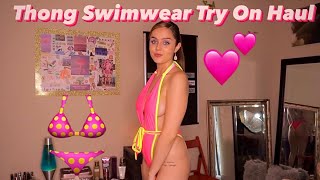 THONG SWIMWEAR YOINS TRY ON HAUL 1 [upl. by Ahsieyn]