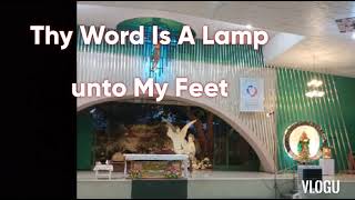 Thy Word Is A lamp Unto My Feet quot Pre Gospel Acclamationquot Lenten Season [upl. by Losse]