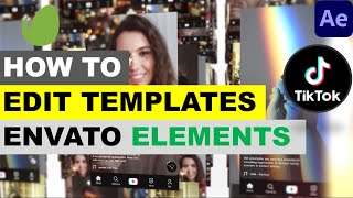 Edit TikTok Templates in After Effects [upl. by Akeryt]