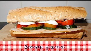 Broodje gezond  Recept  Koken met Marielle [upl. by Dorrahs449]