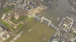 Helicopter Flight over London [upl. by Astor]