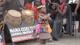 Must Watch Little Girl Dancing Adowa Worderful Dance [upl. by Amron]