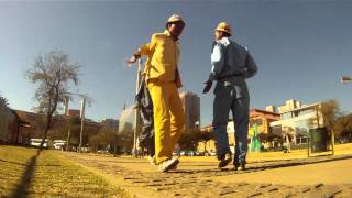 Skeleton movers of Soweto excerpt of DANCING CITY [upl. by Asilehs]