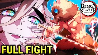 Inosuke Kanao amp Shinobu vs Doma FULL CINEMATIC FIGHT Demon Slayer [upl. by Julee]