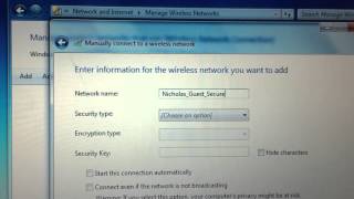 Connecting Windows 7 to WPA2 Enterprise [upl. by Palermo552]