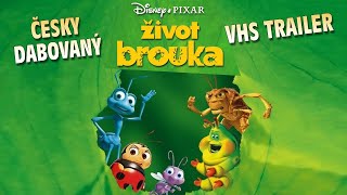 Život brouka A Bugs Life 1998  český VHS trailer Czech VHS Trailer [upl. by Ennovi3]