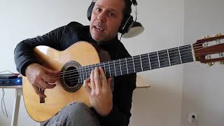 GOAT polyphiaTutorial pt1 for classicalflamenco guitar [upl. by Aprilette544]