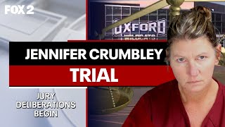 Jennifer Crumbley trial Jury deliberations begin [upl. by Harms]