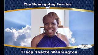 The Homegoing Service of Tracy Yvette Washington [upl. by Yednarb]