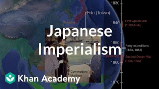 Japanese Imperialism  World History  Khan Academy [upl. by Ardnuaet]