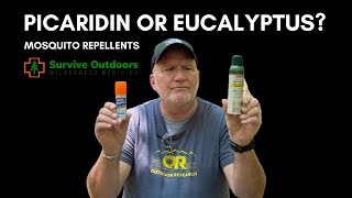 MOSQUITO Repellent WHAT WORKS Eucalyptus vs Picaridin [upl. by Yorke858]