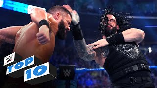 Top 10 Friday Night SmackDown moments WWE Top 10 Jan 17 2020 [upl. by Enela]