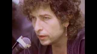 Dylan press conference 1986 Brett Whiteley Studio Sydney [upl. by Ycnej]