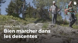 Comment mieux marcher en descente  Randonnée [upl. by Hasty136]