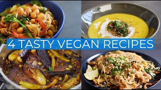 SUPER TASTY  EASY vegan recipes you can make today [upl. by Ettezil]