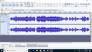 AudioTechnica ATLP120USB Transferring Vinyl to Digital using Audacity on a Windows 10 [upl. by Ardnassac]