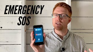 Emergency SOS iPhone  Demonstration [upl. by Atwekk]