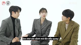 VIETSUB NETFLIX PHỎNG VẤN KIM DA MI amp CHOI WOO SIK amp KIM SUNG CHEOL [upl. by Gish141]