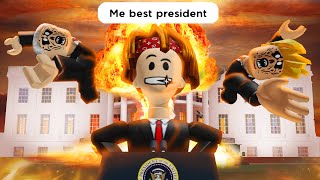 THE NEW PRESIDENT ROBLOX Brookhaven 🏡RP  FUNNY MOMENTS [upl. by Gavra]