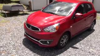 2018 Mitsubishi Mirage Review and walkaround [upl. by Acihsay411]