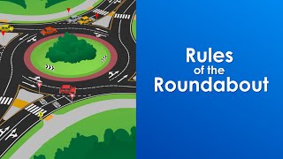 Basic Roundabouts Explained  Driving Tutorial [upl. by Teirrah]