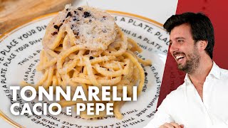 Tonnarelli cacio e pepe CIAO RAGAZZI [upl. by Longo120]