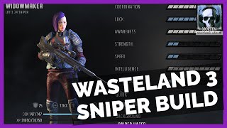 Wasteland 3 Builds  The Colorado Ranger Sniper Build [upl. by Kiki]