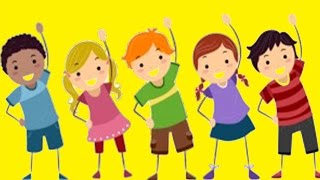 The Hokey Pokey Song with Lyrics  Hokey Pokey Nursery Rhymes  Kids Dance Song  Instrumental [upl. by Elamef]