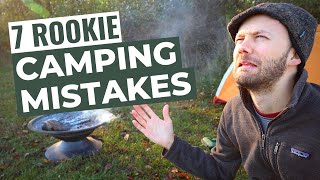 7 Mistakes While Tent Camping  For Beginners [upl. by Iturhs]