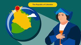 Colombia History in 5 Minutes  Animation [upl. by Nhguavad]