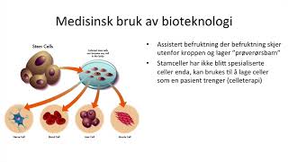 Naturfag  Genmodifisering og bioteknologi [upl. by Ettigdirb]