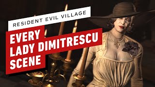 Every Lady Dimitrescu Scene In Resident Evil Village [upl. by Kyle]