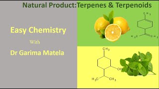 Natural Product Terpenes amp Terpenoids [upl. by Boot656]