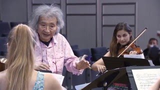 Seiji Ozawa at the Fondation Louis Vuitton [upl. by Alexine]