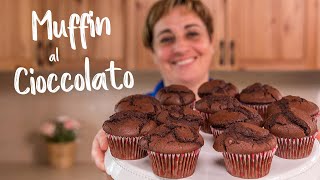 MUFFIN AL CIOCCOLATO Ricetta Facile di Benedetta  Chocolate Muffins Easy recipe [upl. by Benedict]