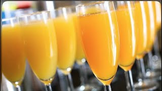 How to Make A Mimosa The Best Mimosa Recipe  Classic Mimosa Cocktail [upl. by Ahsienaj573]