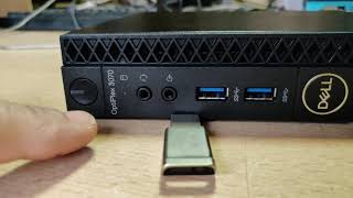 Dell Optiplex 3070 install Windows from USB and boot W10 x86 MBR [upl. by Ahsauqal]