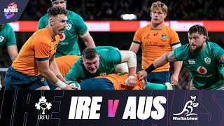 EXTENDED HIGHLIGHTS  Ireland v Australia  Autumn Nations Series [upl. by Strephon459]