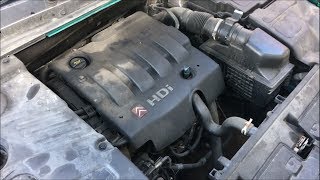 How to do an Engine Service on a Citroen C5 20 HDi [upl. by Engleman]