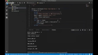 Python Projects 1 Simple Inventory System Part 1 [upl. by Dj627]