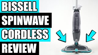 Bissell Spinwave Cordless Hard Floor Mop REVIEW [upl. by Frederigo]