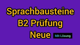 B2 Sprachbausteine  Prüfung B2 Sprachbausteine [upl. by Eva656]