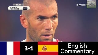 France vs Spain 31  World Cup 2006  Full Highlights English Commentary HD [upl. by Oecam]