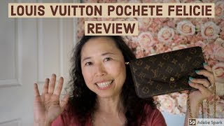 LOUIS VUITTON POCHETTE FELICIE 2 Years Review [upl. by Lada]