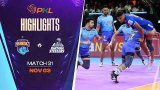 Match Highlights Bengal Warriorz vs Haryana Steelers  November 3  PKL Season 11 [upl. by Ruelu]